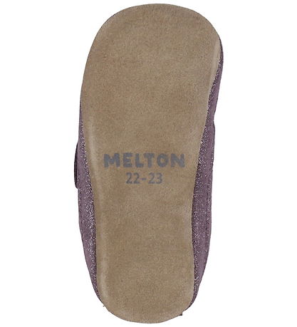 Melton Hjemmesko - Noos - Shimmer - Purple Dove