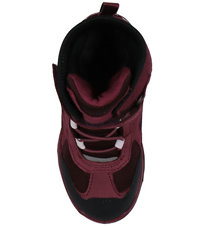 Ecco Vinterstøvler - Snow Mountain - BLACK/RED PLUM/DARK RUBY