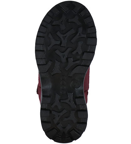 Ecco Vinterstøvler - Snow Mountain - BLACK/RED PLUM/DARK RUBY