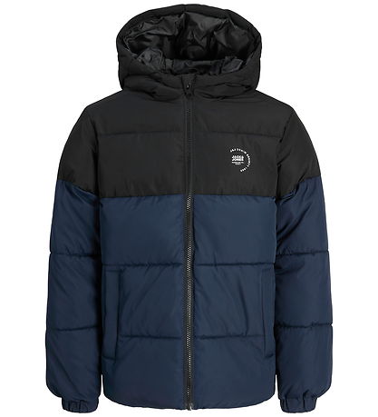 Jack & Jones Dynejakke - jjmAze - Sky Captain/WHITE LOGO