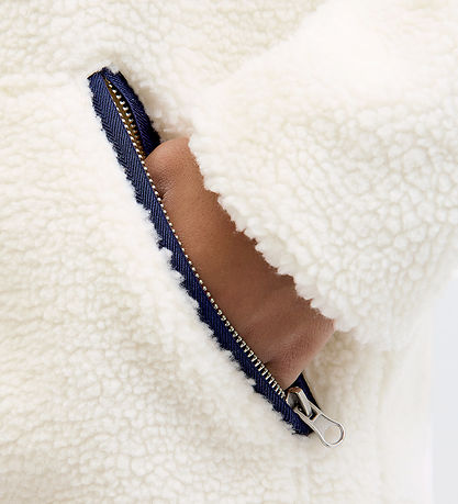 Jack & Jones Fleecejakke - Jornorrebro - Cloud Dancer/Ocean Cave