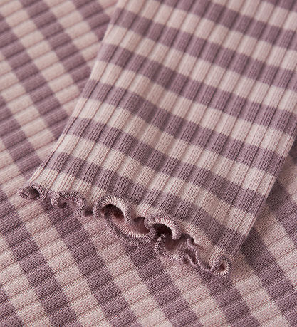 Name It Bluse - Rib - NmfVemma - Toadstool/Burnished Lilac