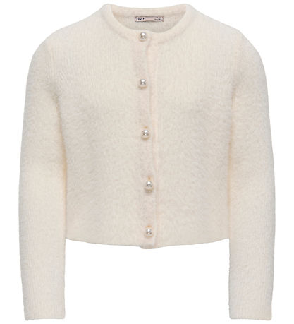 Kids Only Cardigan - Noos - Strik - KogPiumo - Cloud Dancer