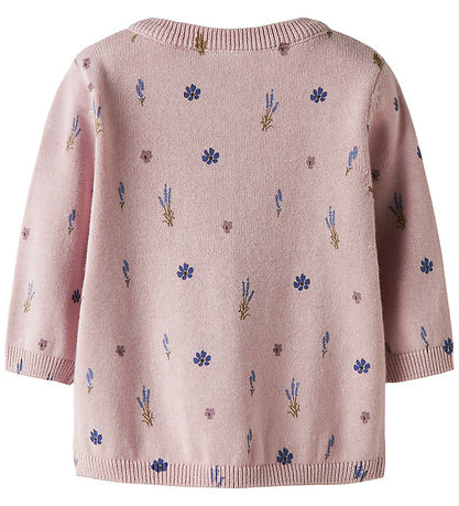 Name It Cardigan - Strik - NbfOhio - Burnished Lilac