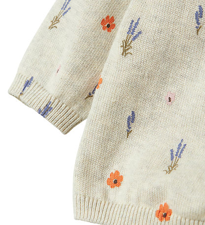 Name It Cardigan - Strik - NbfOhio - Peyote Melange