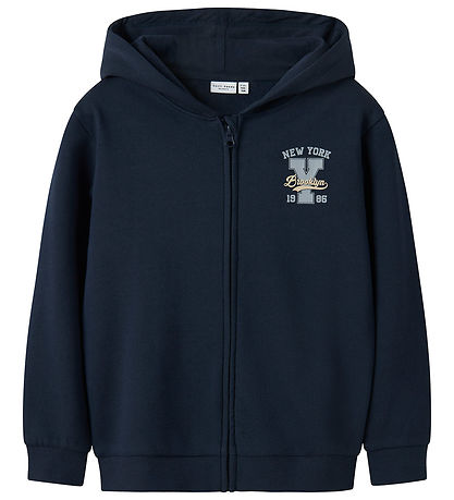 Name It Hættetrøje - NkmVoltinus - Navy Blazer/1986 New York