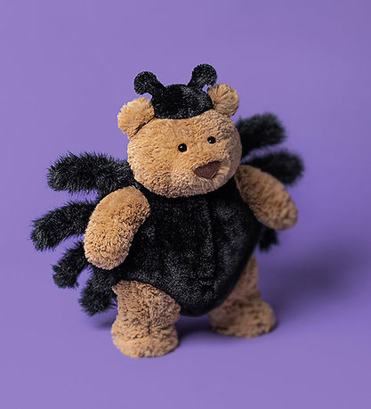 Jellycat Bamse - Bartholomew Bear Spider - 26 cm
