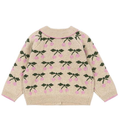 Konges Sløjd Cardigan - Uld - Strik - Belou - Cherry