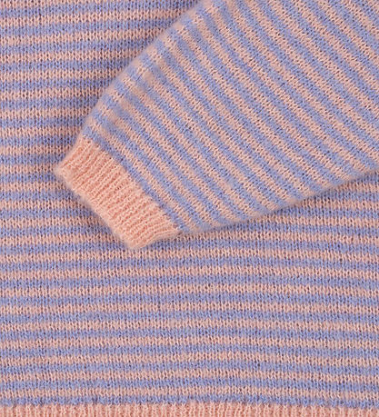 Konges Sløjd Bluse - Uld - Strik - Berle - Purple/Pink Dolphin