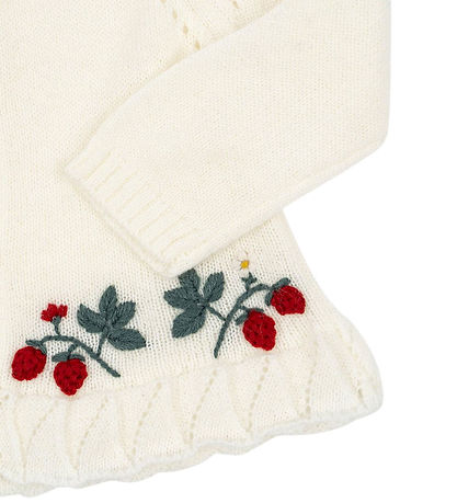 Konges Sløjd Cardigan - Strik - Minia - Bright White