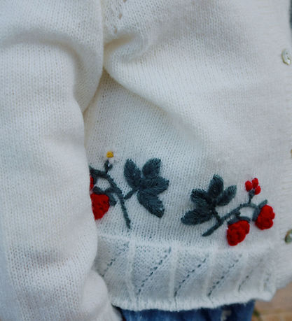 Konges Sløjd Cardigan - Strik - Minia - Bright White