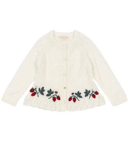 Konges Sløjd Cardigan - Strik - Minia - Bright White