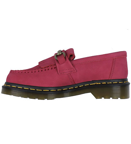 Dr. Martens sko - Adrian Snaffle -  Fuchsia Pink Milled
