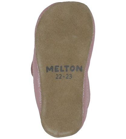 Melton Skindfutter - Shimmer - Rose Gray
