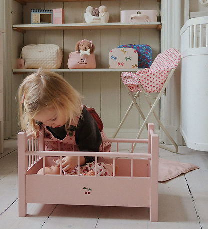 Konges Sløjd Dukkeseng - Doll Bed - Pink