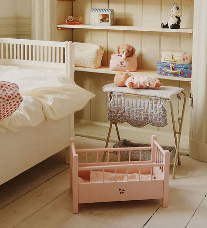 Konges Sløjd Dukkeseng - Doll Bed - Pink