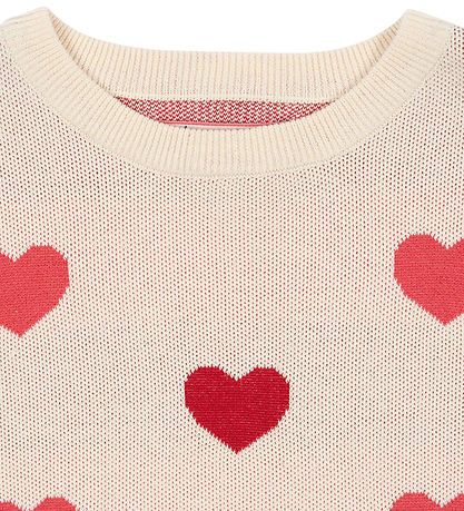 Konges Sløjd Kjole - Strik - Lapis - Coeur Color/Duo Pink