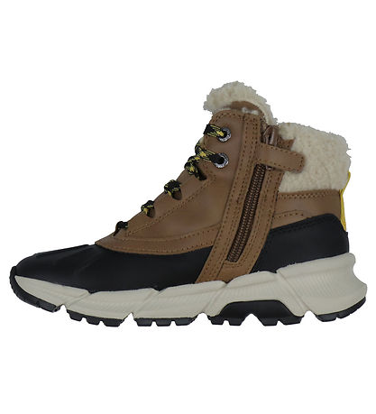 Geox Vinterstøvler - J Flexyper Plus - Brown/Yellow