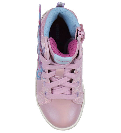Geox Støvler  m. Lys - Skylin - Pink/Fuchsia