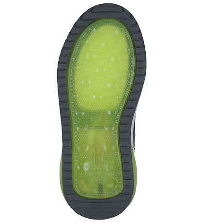Geox Støvler m. Lys - Inex - Black/Lime