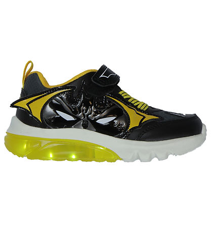 Geox Sko m. Lys - Ciberdron - Black/Yellow