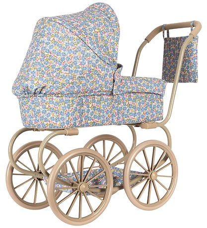 Konges Sløjd Dukkebarnevogn - Minnie - Fleur Rosier