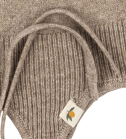 Konges Sløjd Hue - Uld - Strik - Mattou - Light Brown