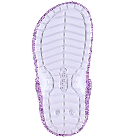Crocs Sandaler - Clsc Lined Chunky Glitter - Purple Moon