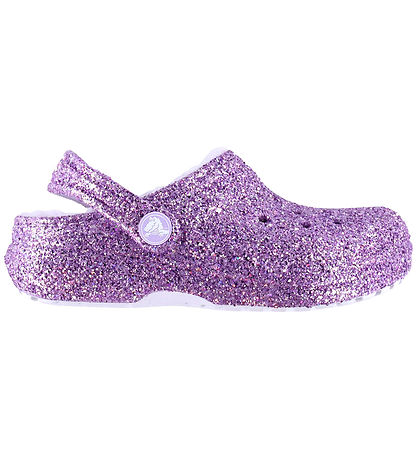 Crocs Sandaler - Clsc Lined Chunky Glitter - Purple Moon