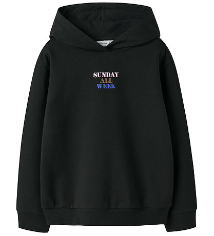 Nama It Sweatshirt - NkfOfina - sort