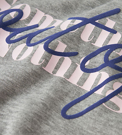 Nama It Sweatshirt - NkfOfina - Grey Melange