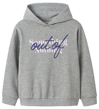 Nama It Sweatshirt - NkfOfina - Grey Melange