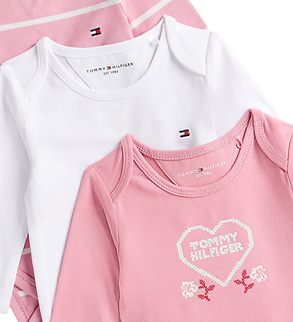 Tommy Hilfiger Gaveæske - Body l/æ - 3-pak - Mystic Pink