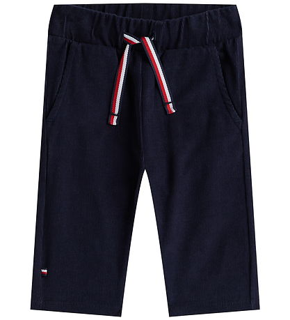 Tommy Hilfiger Sweatpants - Corduroy - Dark Night Navy