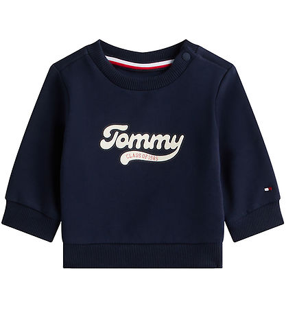 Tommy Hilfiger Sweatsæt - Graphic - Dark Night Blue