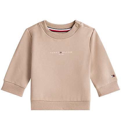 Tommy Hilfiger Sweatsæt - Mini Corp - Malted Milk