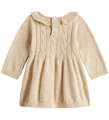 Tommy Hilfiger Kjole - Strik - Cable - Malted Milk Heather