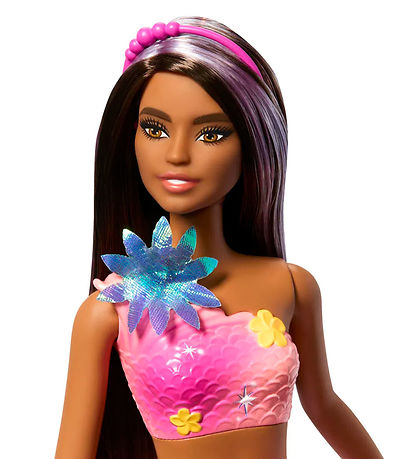 Barbie Dukke - Blooming Magic Black Mermaid Doll