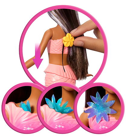 Barbie Dukke - Blooming Magic Black Mermaid Doll