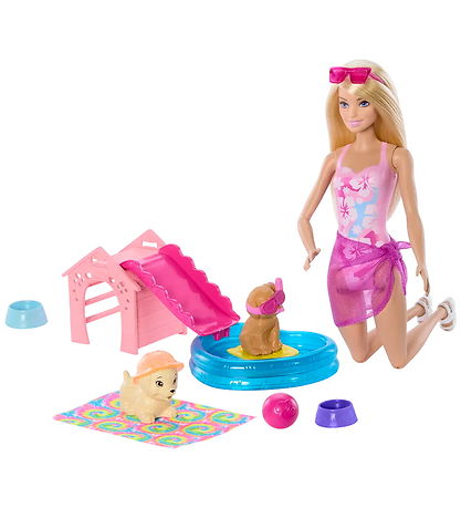 Barbie Dukke - Puppy Pool Party Aloha Blonde