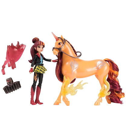 Unicorn Academy Legetøjsfigurer - 13,5 cm - Valentina & Cinder