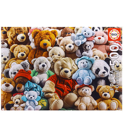 Educa Puslespil - 500 Brikker - Teddy Bears
