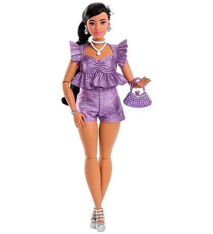 Barbie Dukke - 30 cm - Deluxe Style Purple Shorts Indian 