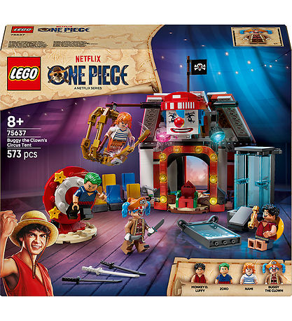 LEGO® One Piece - Klovnen Buggys Cirkustelt - 75637 - 573 Dele