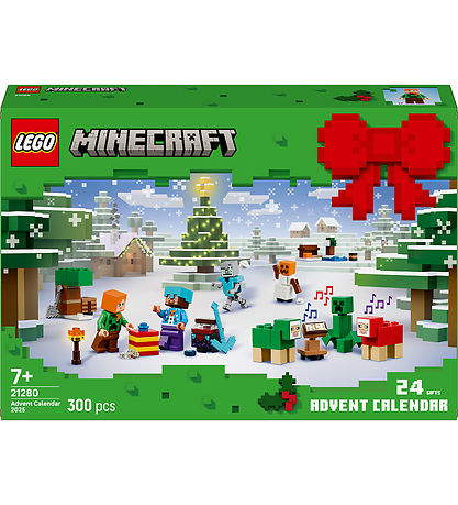 LEGO® Minecraft Julekalender - 21280 - 300 Dele