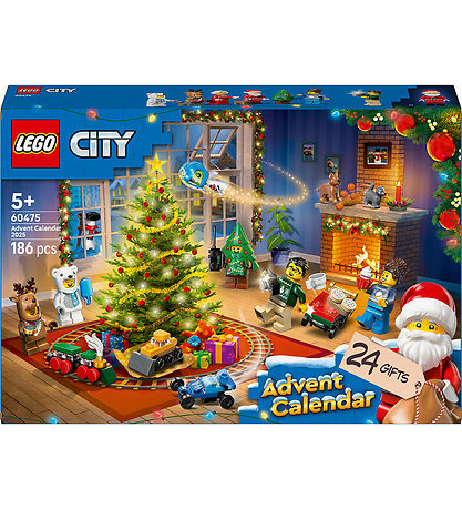 LEGO® City Julekalender - 60475 - 186 Dele