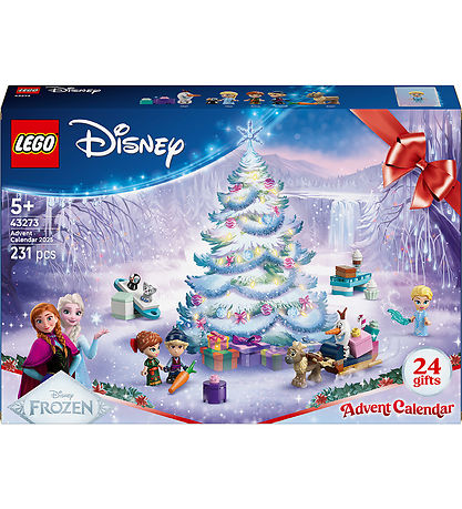 LEGO® Disney Frost Julekalender - 43273 - 231 Dele