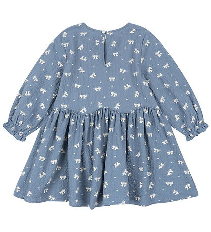 Konges Sløjd Kjole - Vida - Boucle Blue