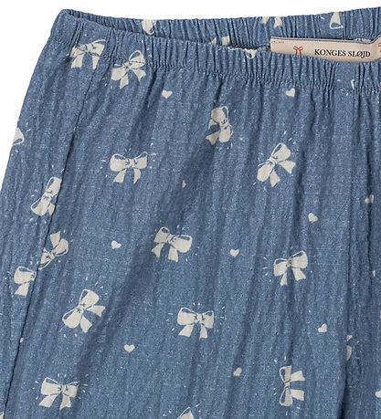 Konges Sløjd Bukser - Vida - Boucle Blue