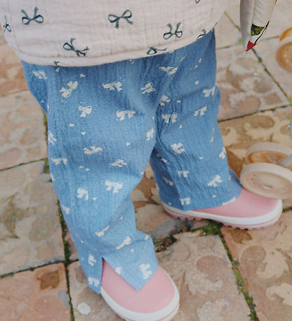 Konges Sløjd Bukser - Vida - Boucle Blue